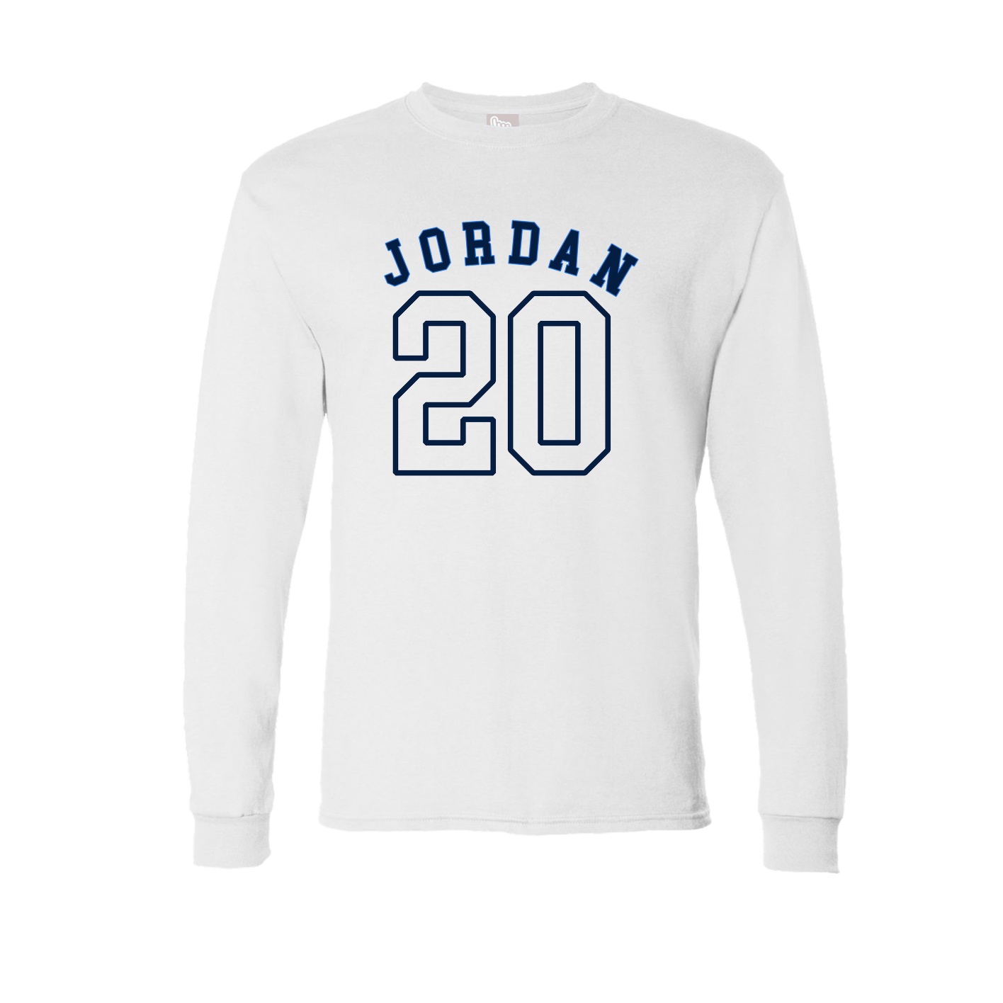 Long Sleeve Tee — Shirsey Arch in White