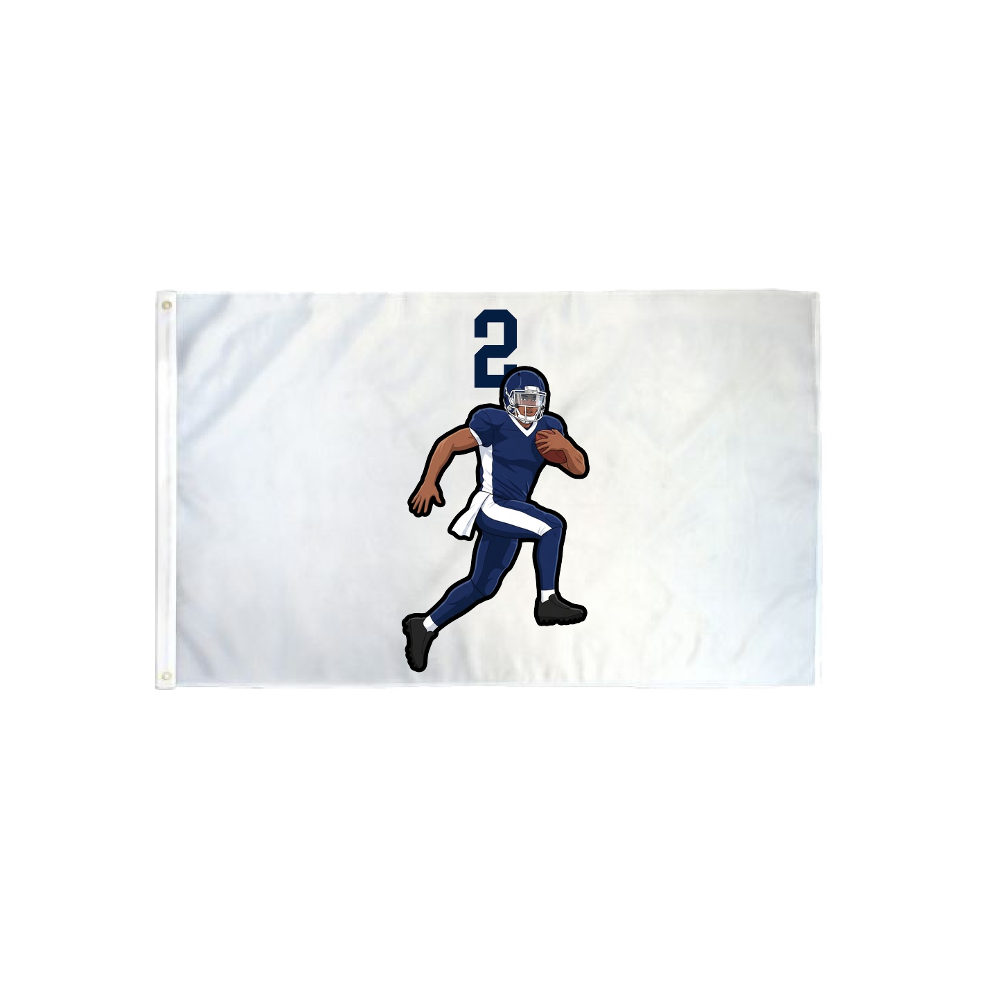 3x5 Flag — Number Top in Classic