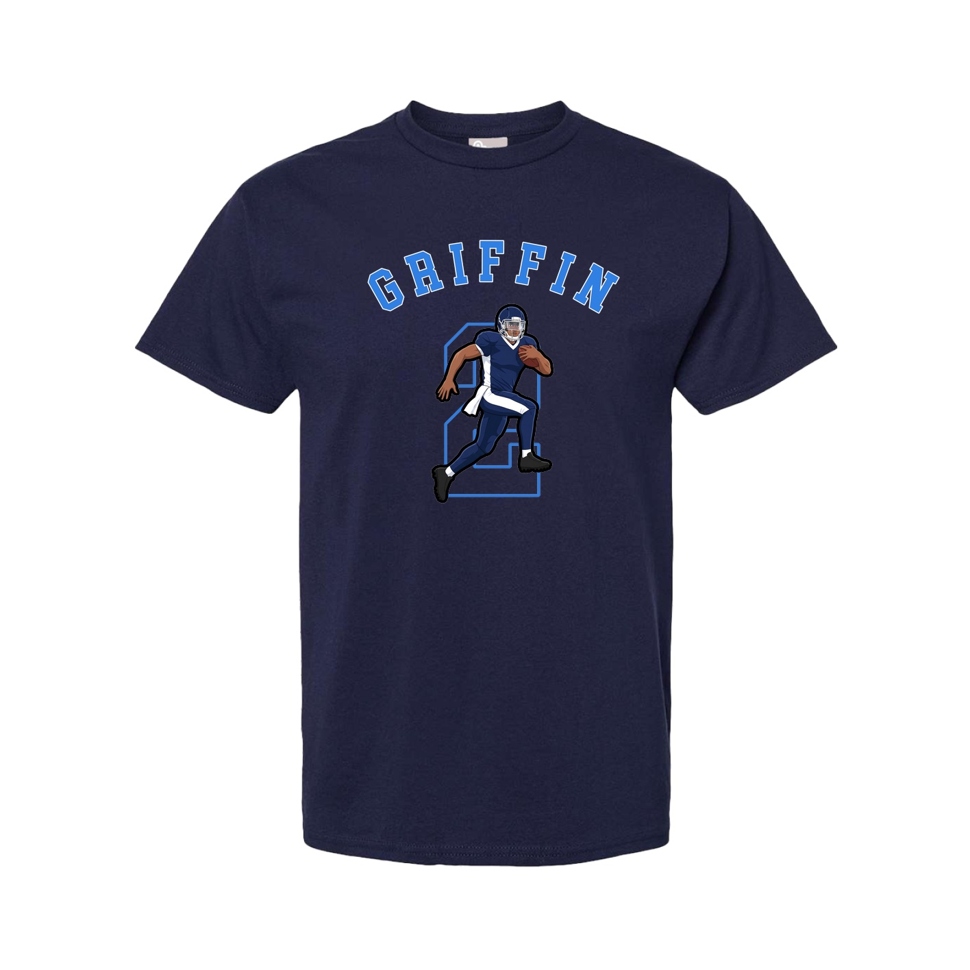 Youth Tee — Shirsey Arch in Navy