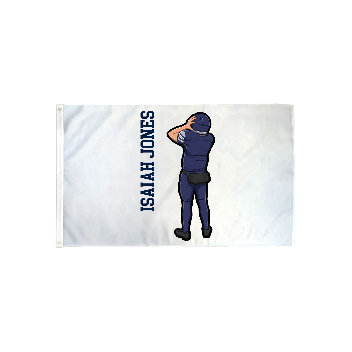 3x5 Flag — Name Vertical in Classic