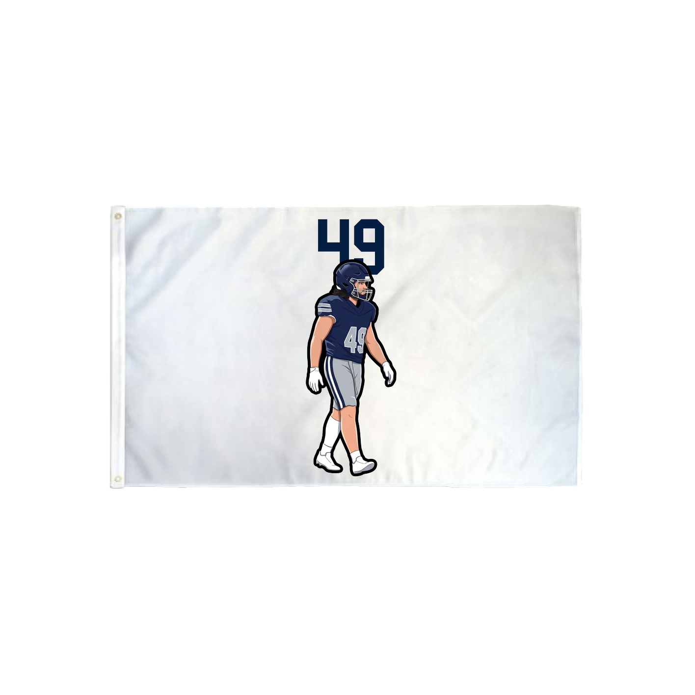 3x5 Flag — Number Top in Classic