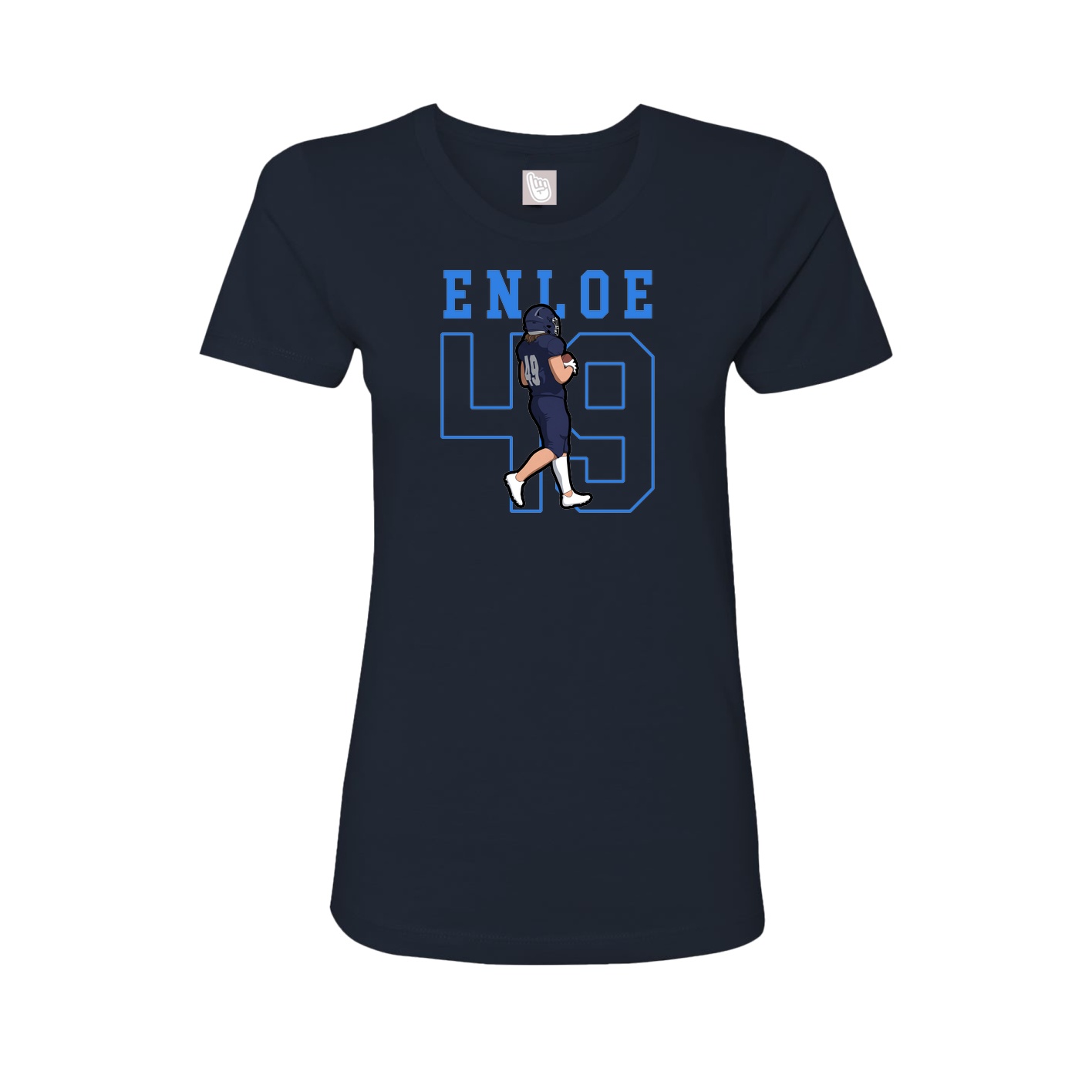 Fitted Women's Tee — Shirsey in Navy