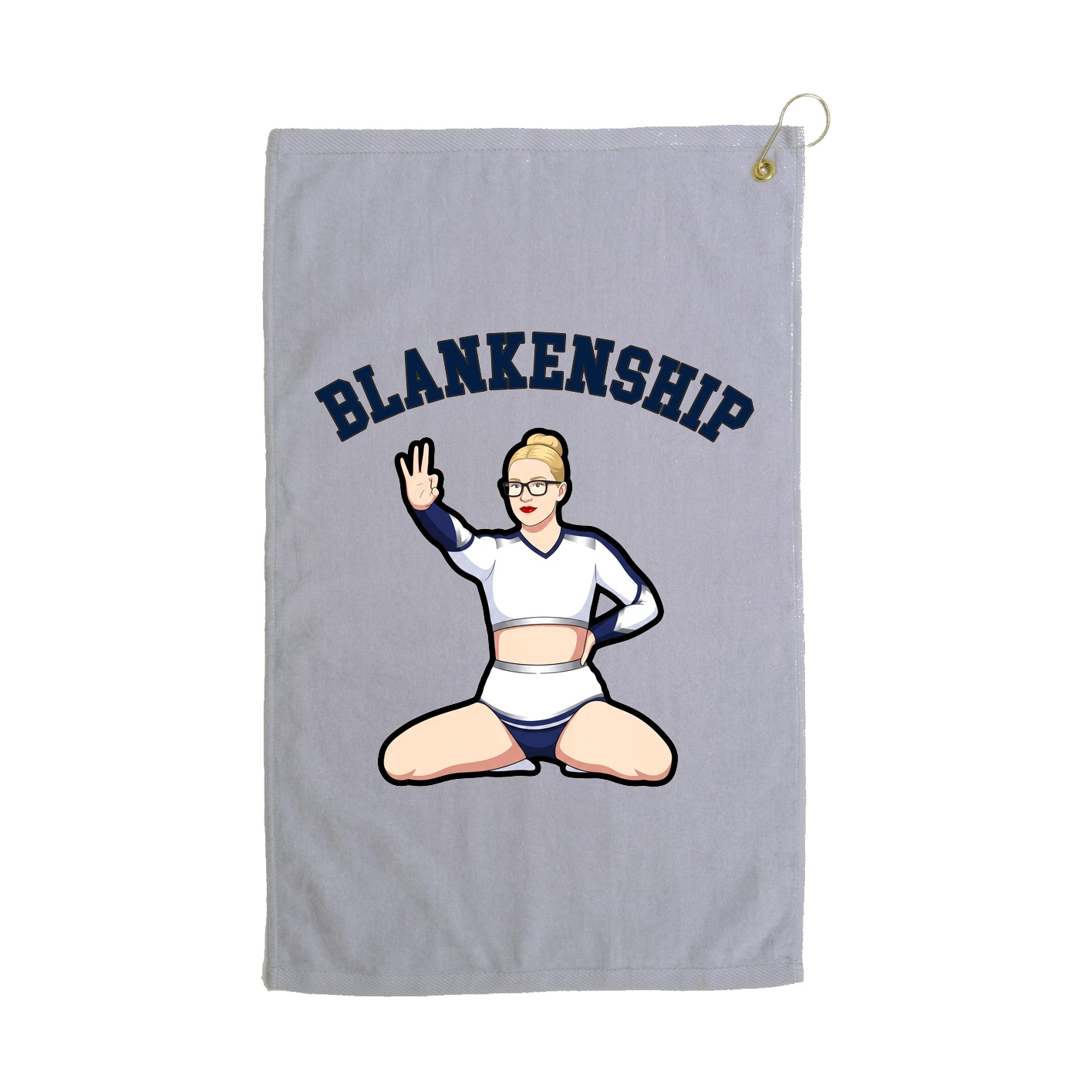 Golf Towel — Shirsey Arch in Grey