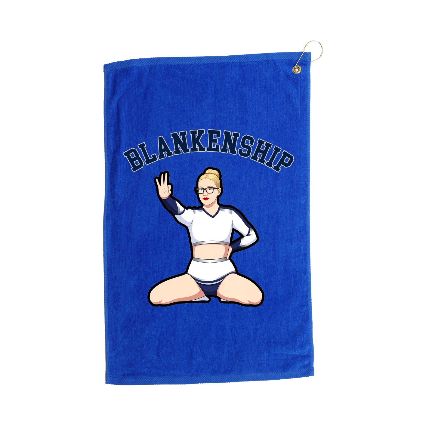 Golf Towel — Shirsey Arch in Royal