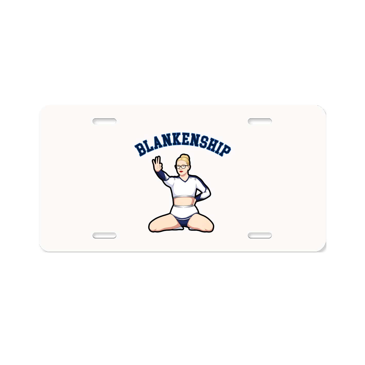 License Plate — Shirsey Arch in Classic