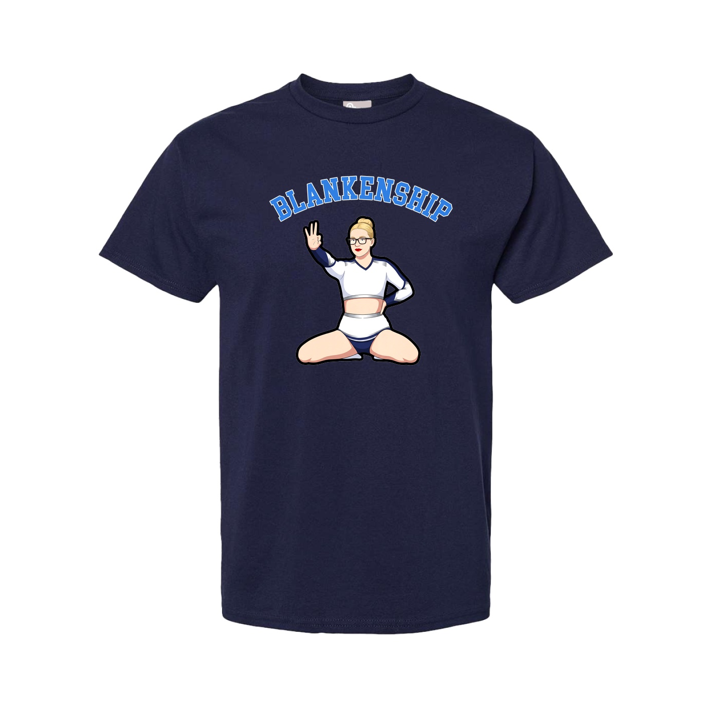 Youth Tee — Shirsey Arch in Navy
