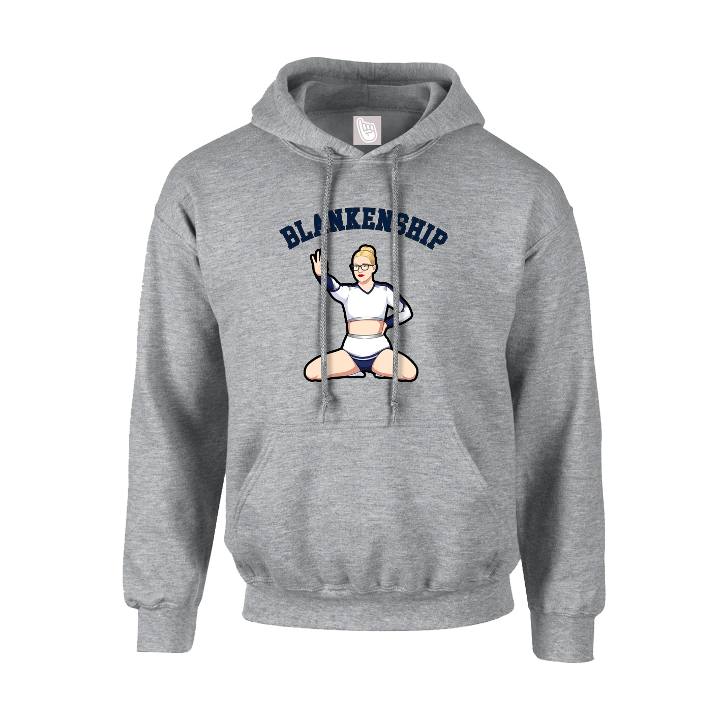Youth Hoodie — Shirsey Arch in Grey