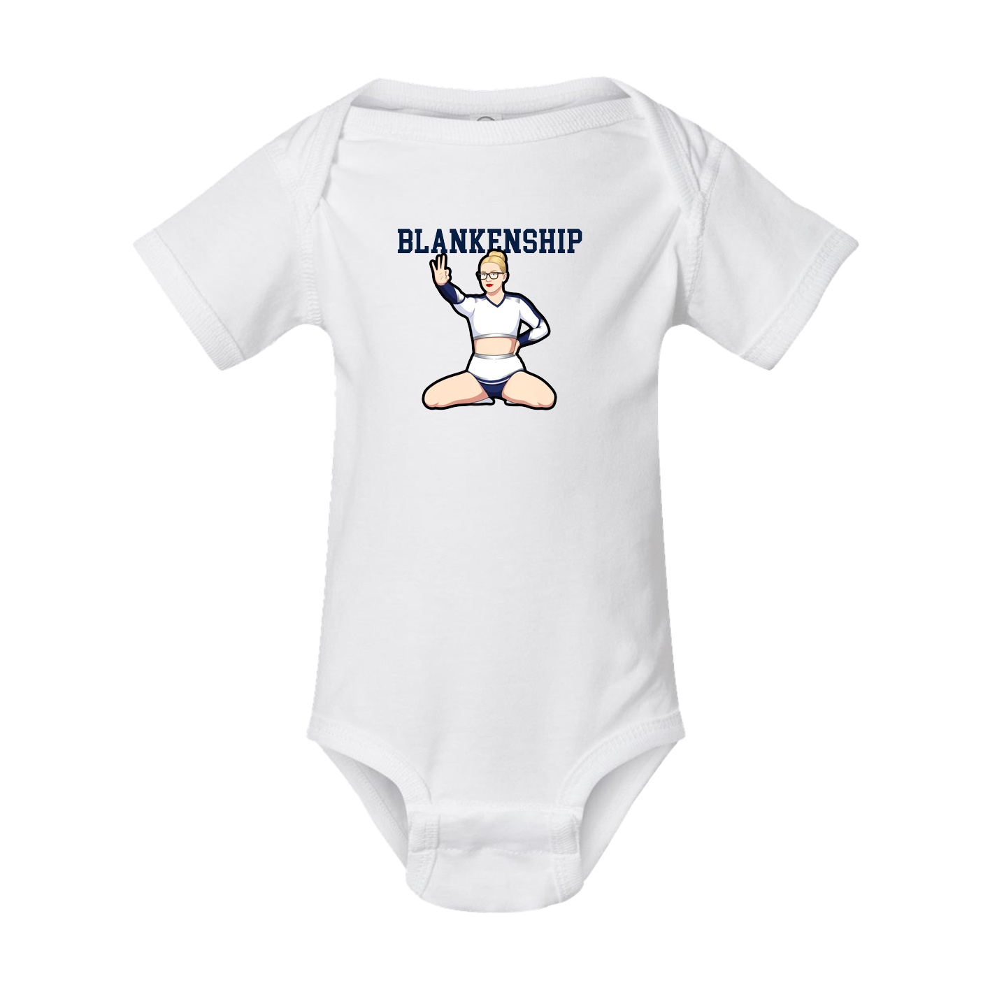 Baby Onesie — Shirsey in White