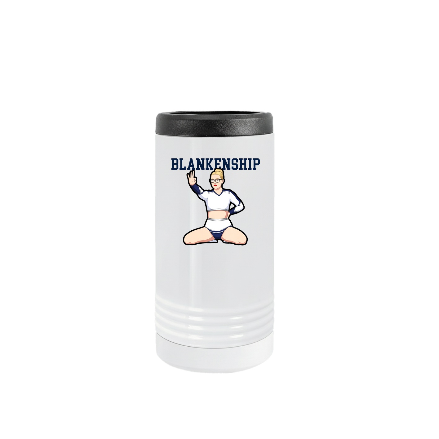 Slim Beverage Holder — Shirsey in White