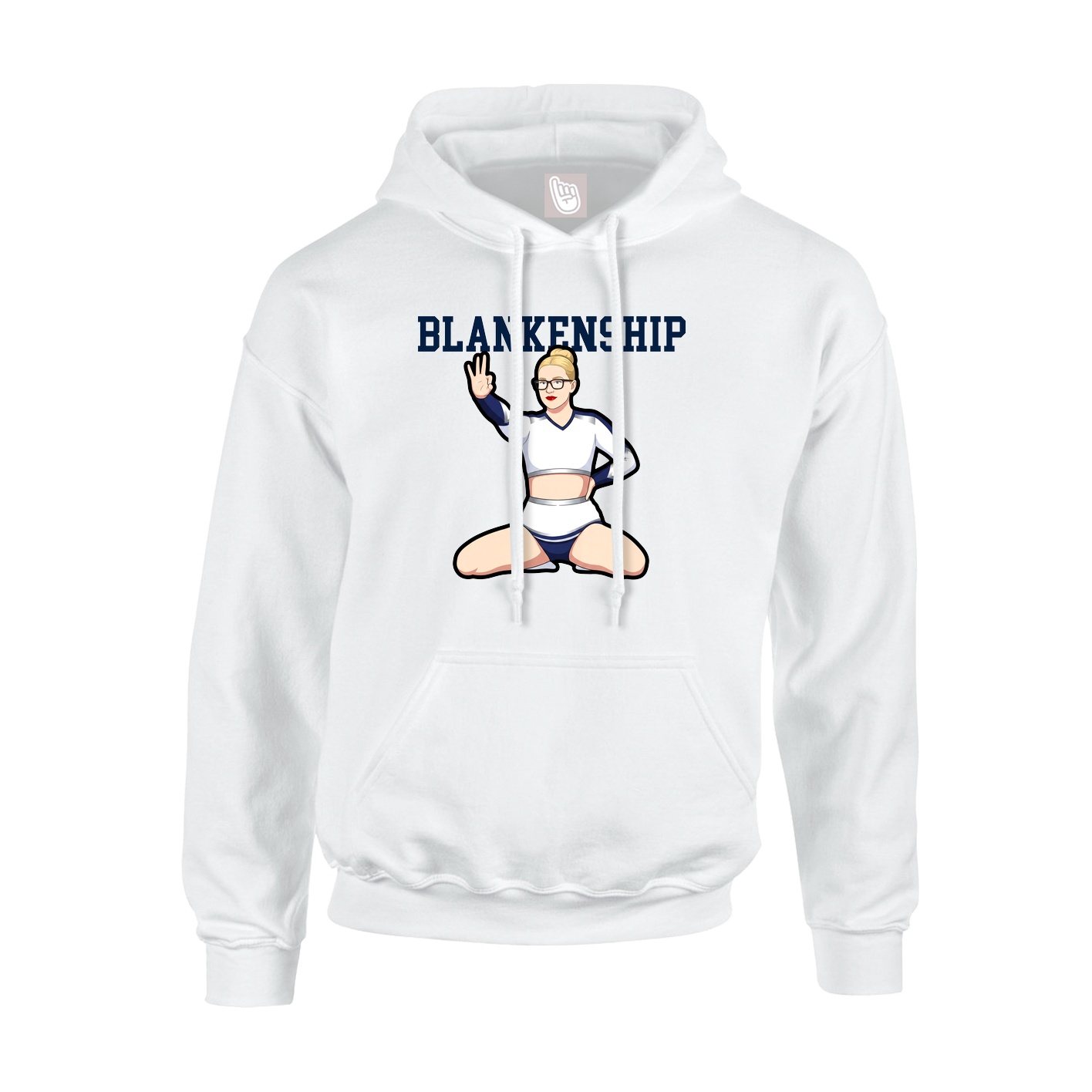 Youth Hoodie — Shirsey in White