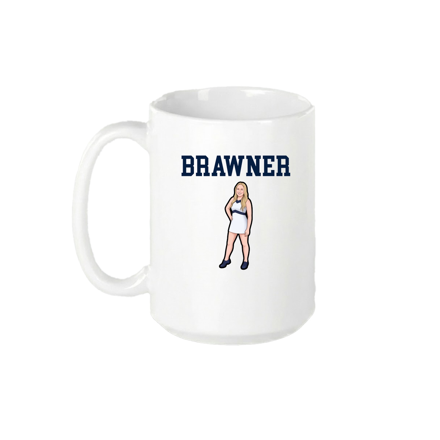 15oz Coffee Mug — Shirsey in White