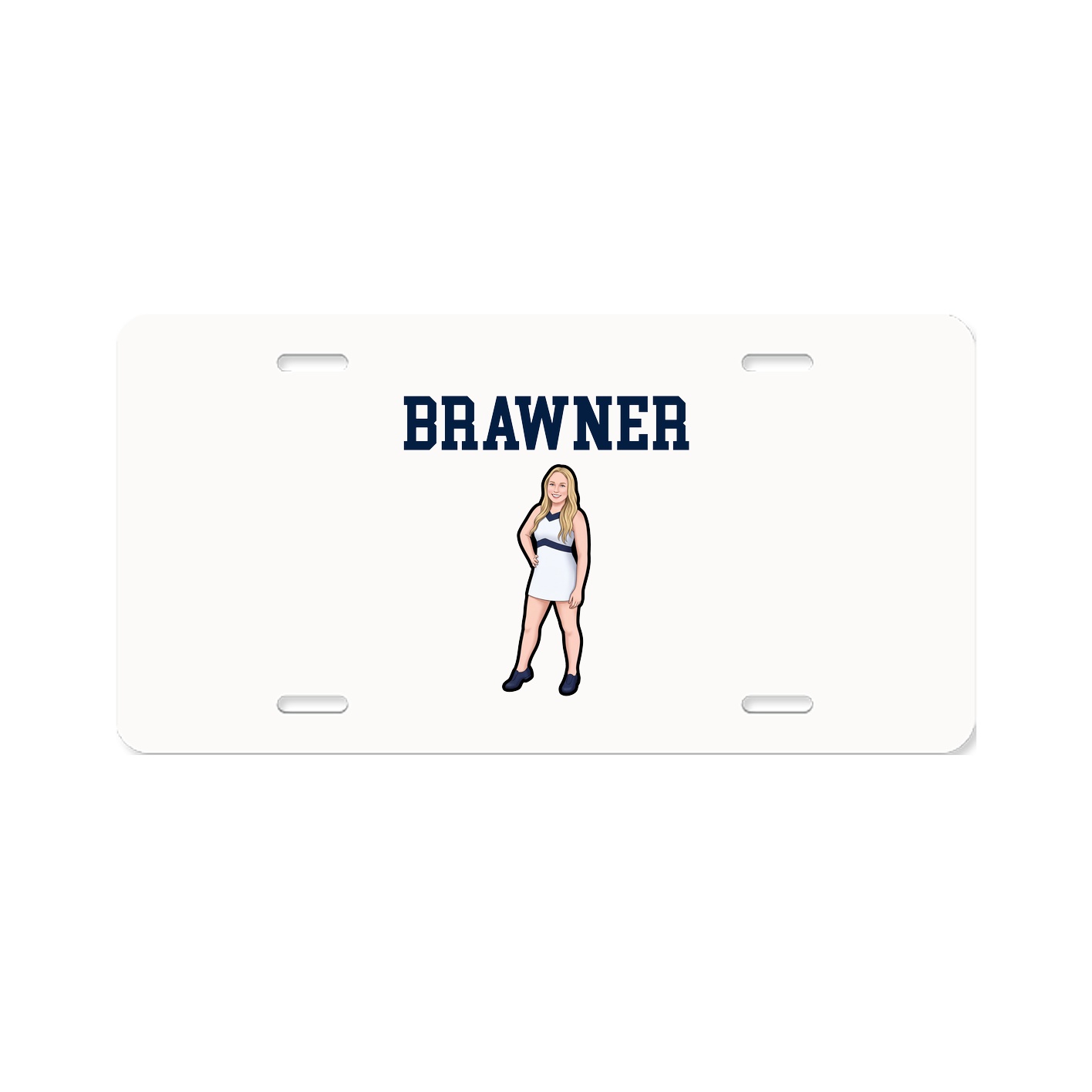 License Plate — Shirsey in Classic