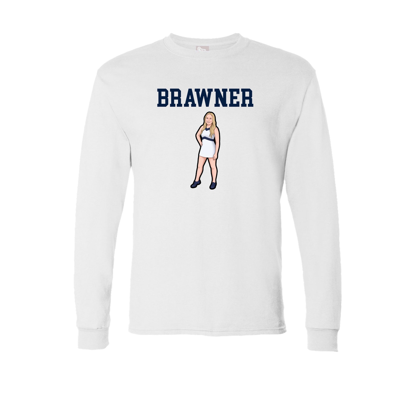 Long Sleeve Tee — Shirsey in White
