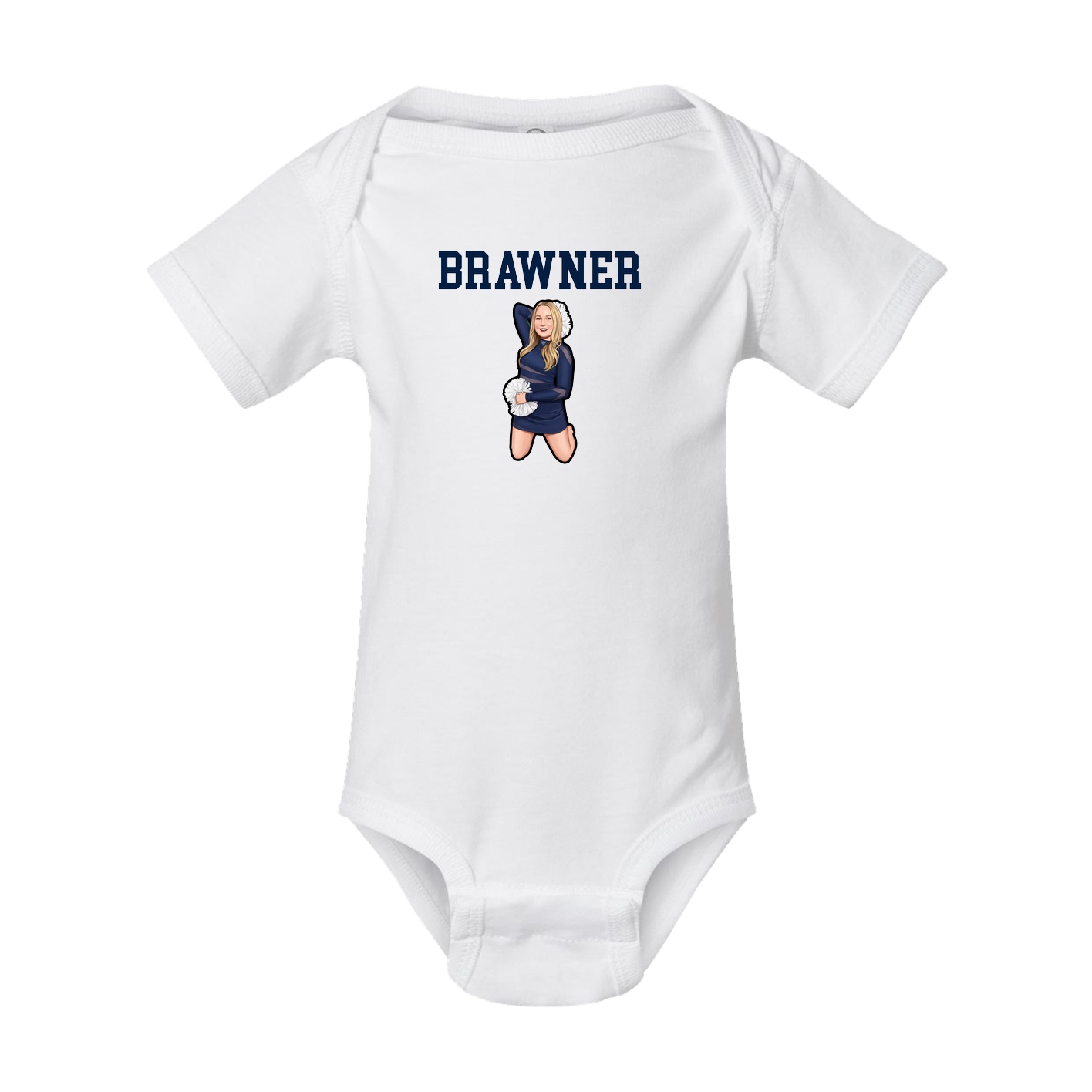 Baby Onesie — Shirsey in White