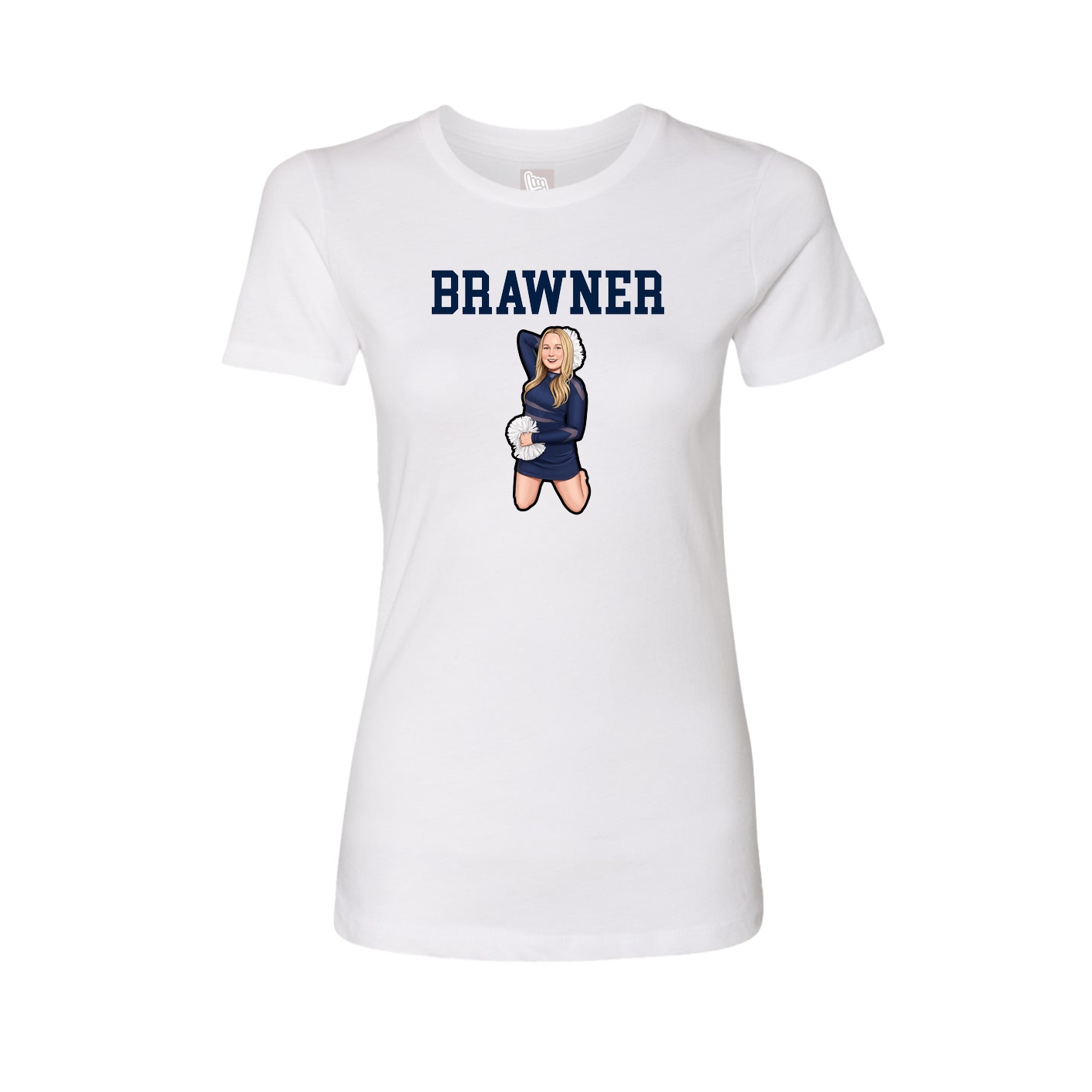 Fitted Women's Tee — Shirsey in White