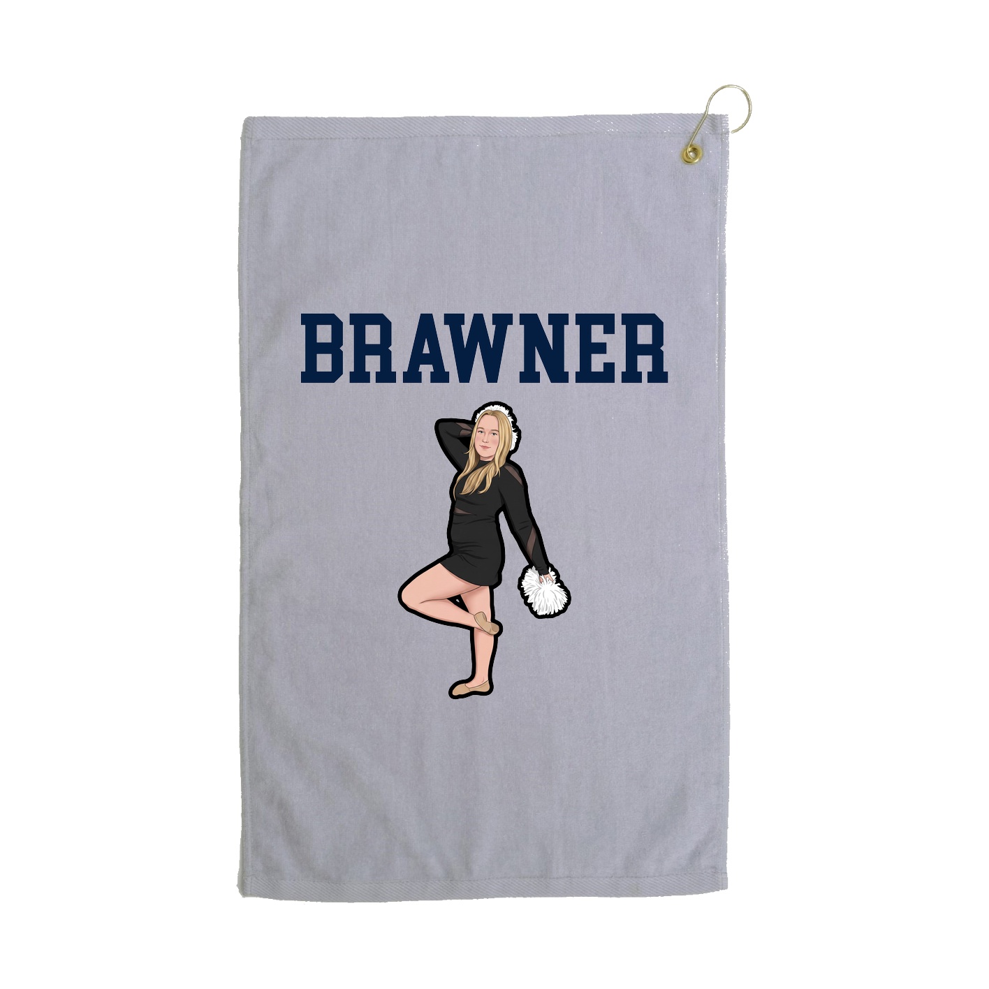 Golf Towel — Shirsey in Grey