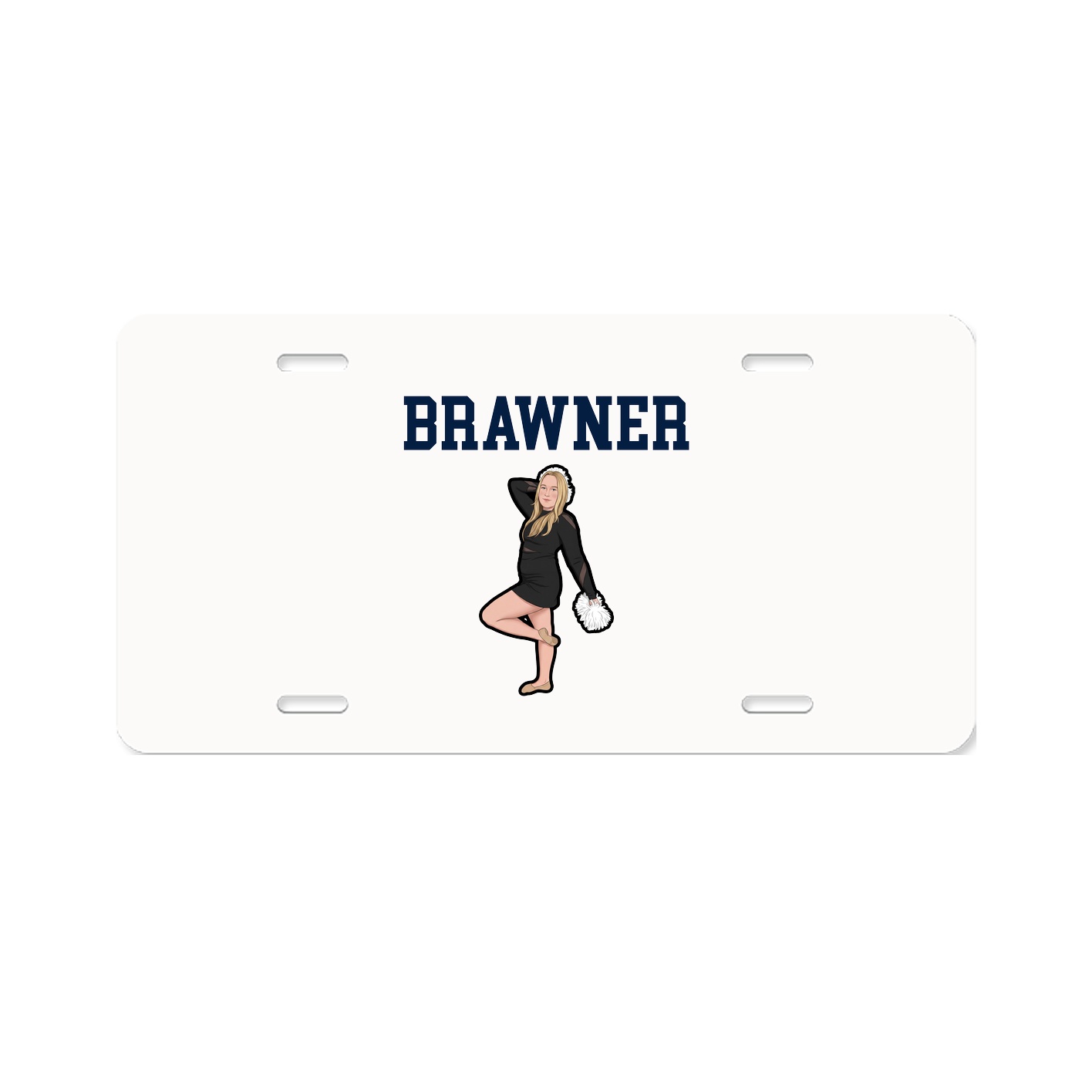 License Plate — Shirsey in Classic