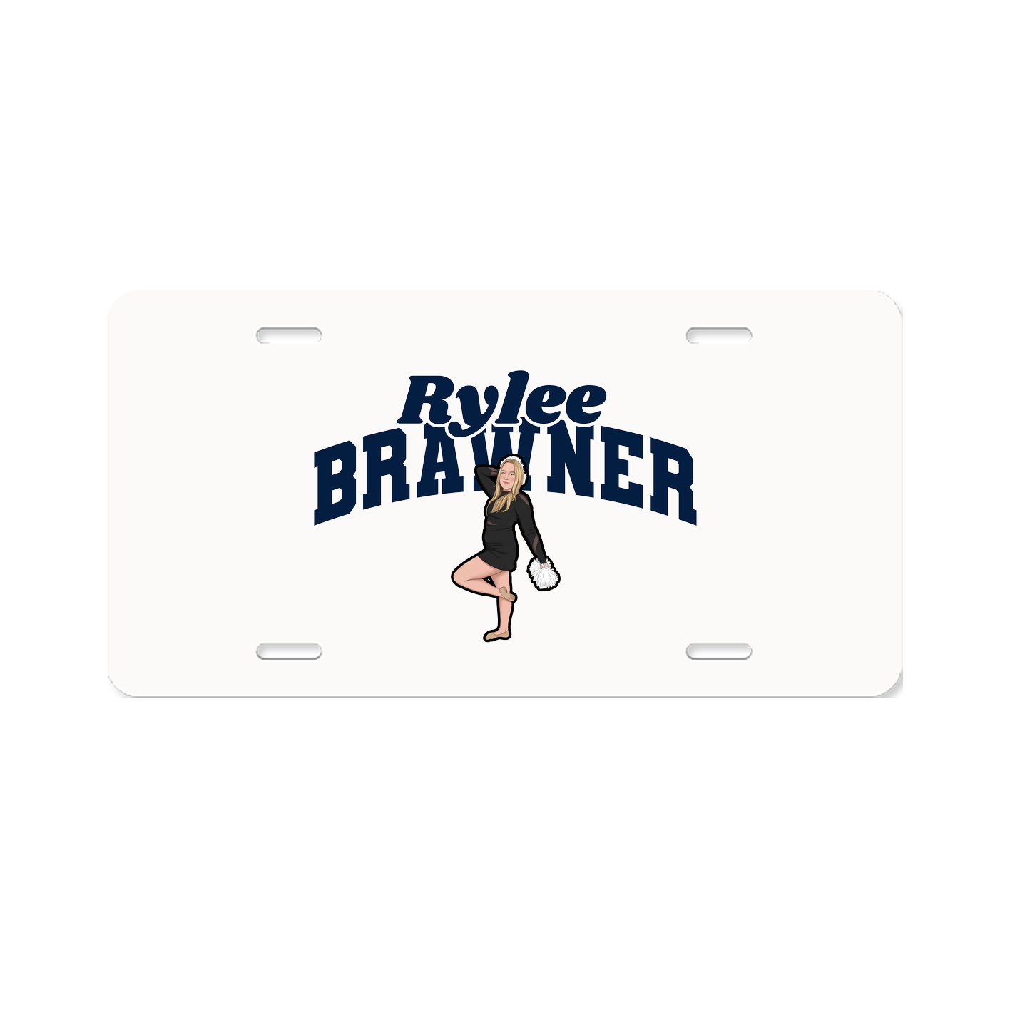 License Plate — Signature Arch in Classic