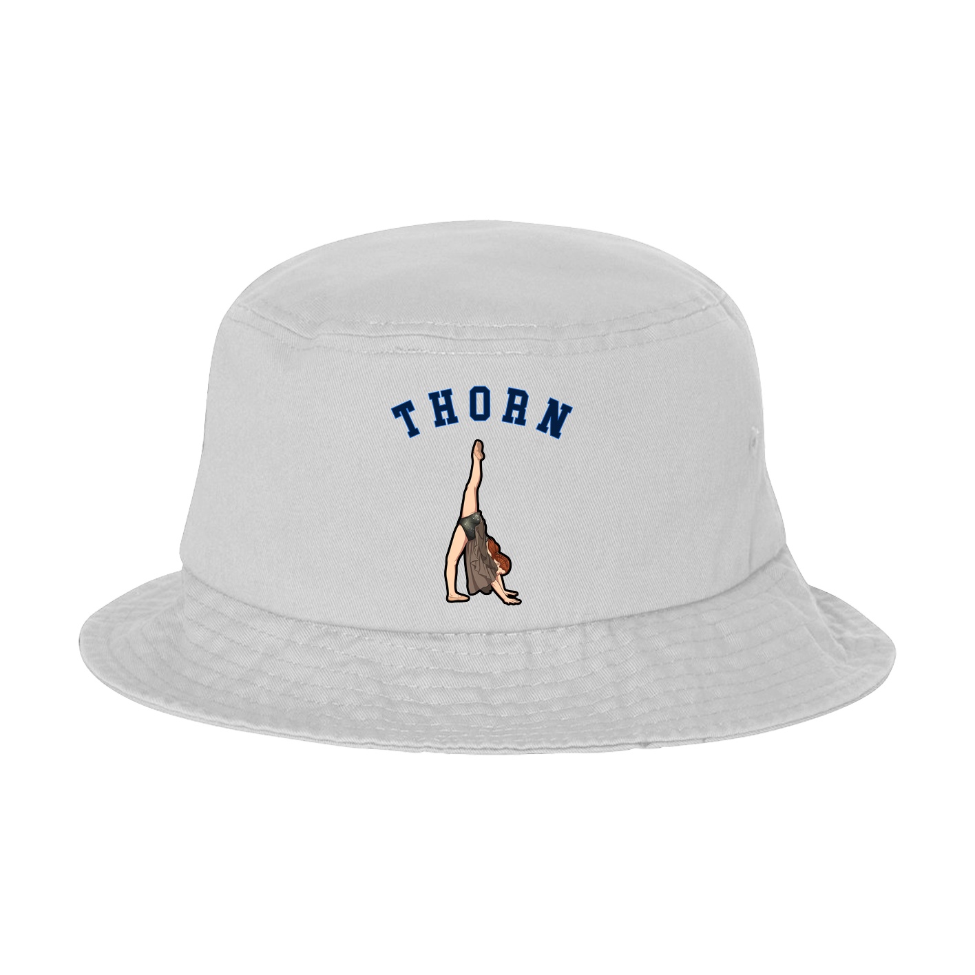 Bucket Cap — Shirsey Arch in White