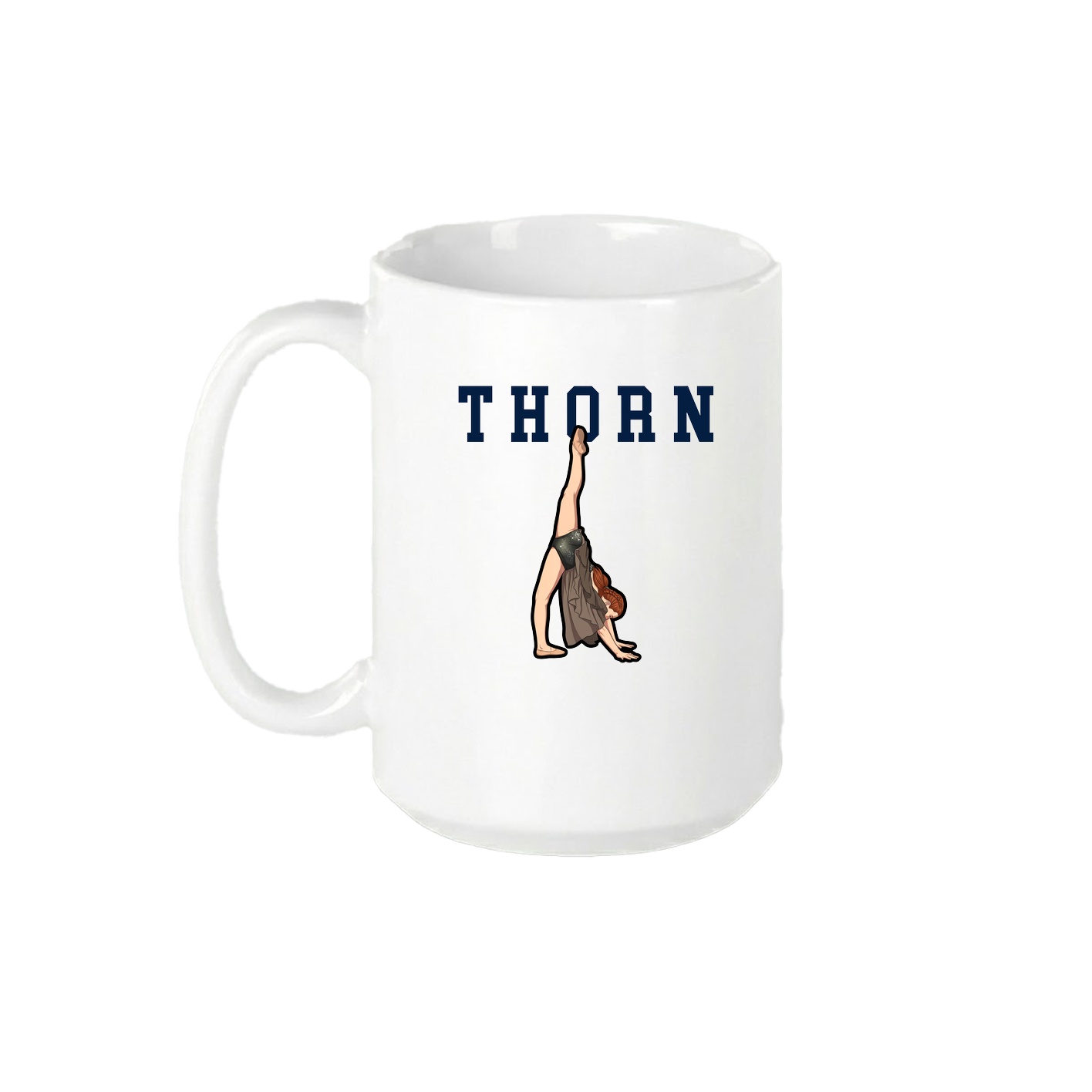 15oz Coffee Mug — Shirsey in White