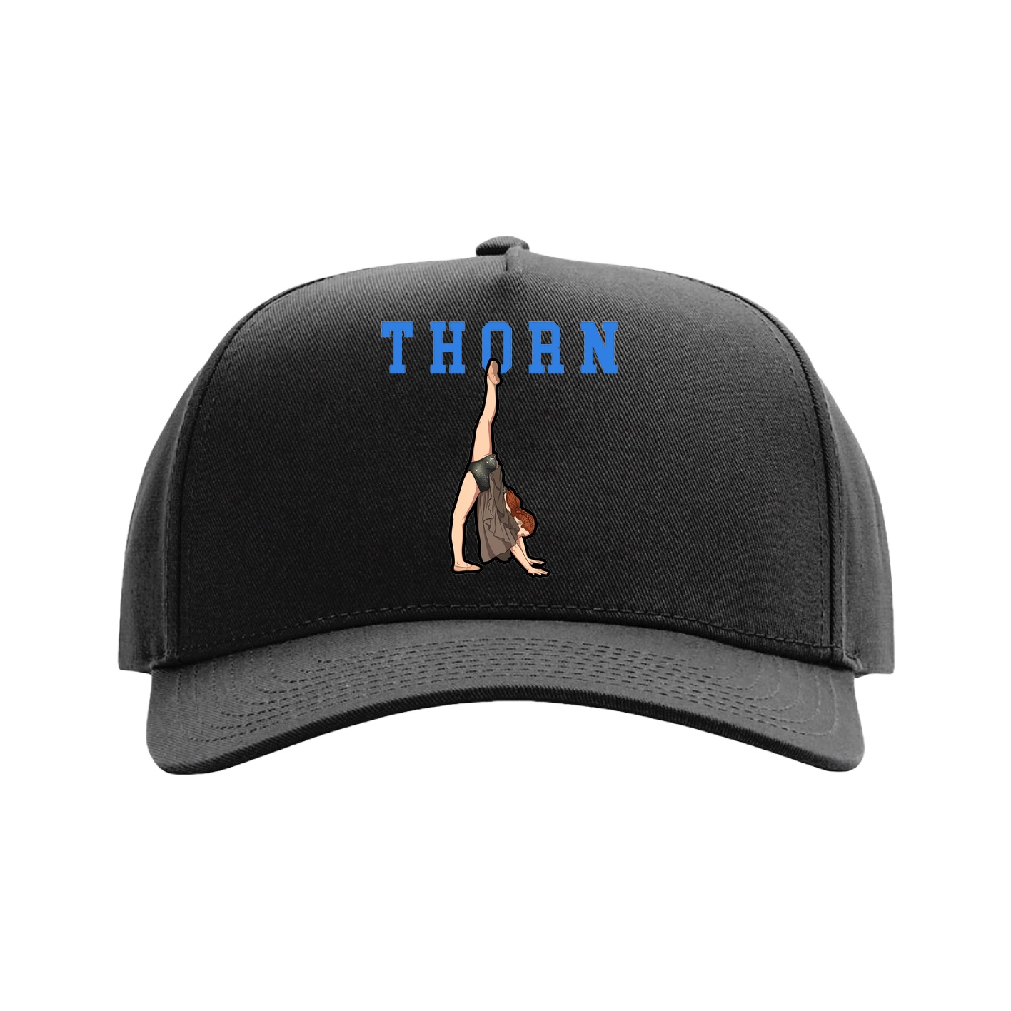 Full Fabric Five-Panel Champ Cap
