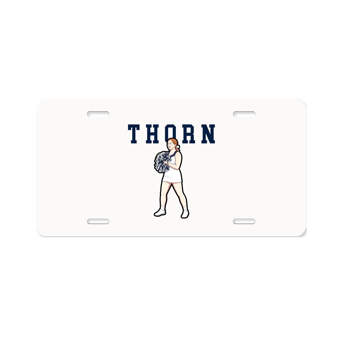 License Plate — Shirsey in Classic