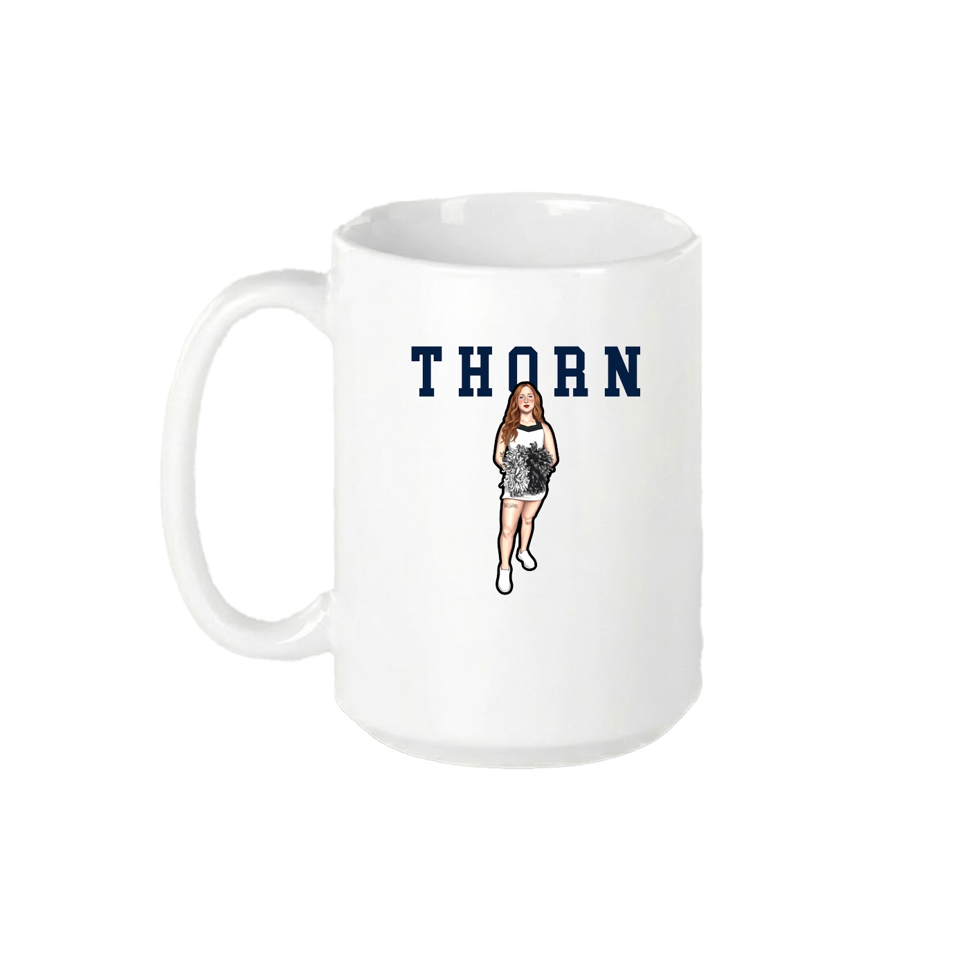 15oz Coffee Mug — Shirsey in White