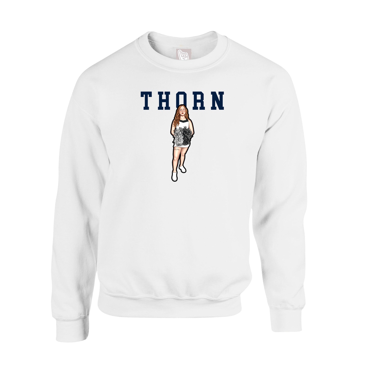 Fleece Crew — Shirsey in White