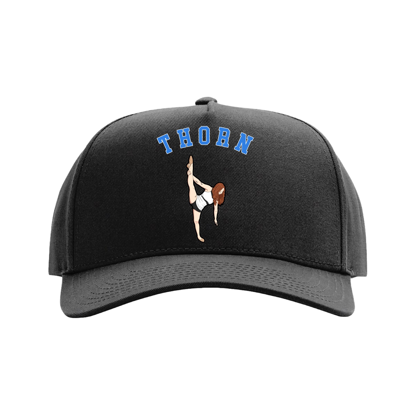 Full Fabric Five-Panel Champ Cap