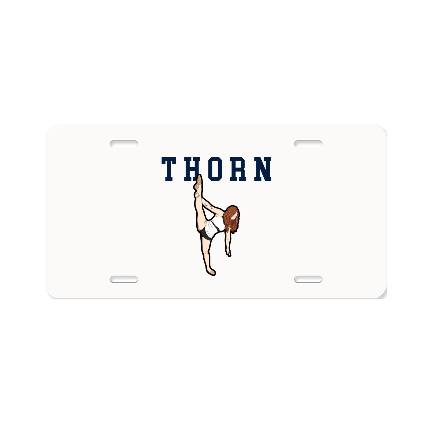 License Plate — Shirsey in Classic