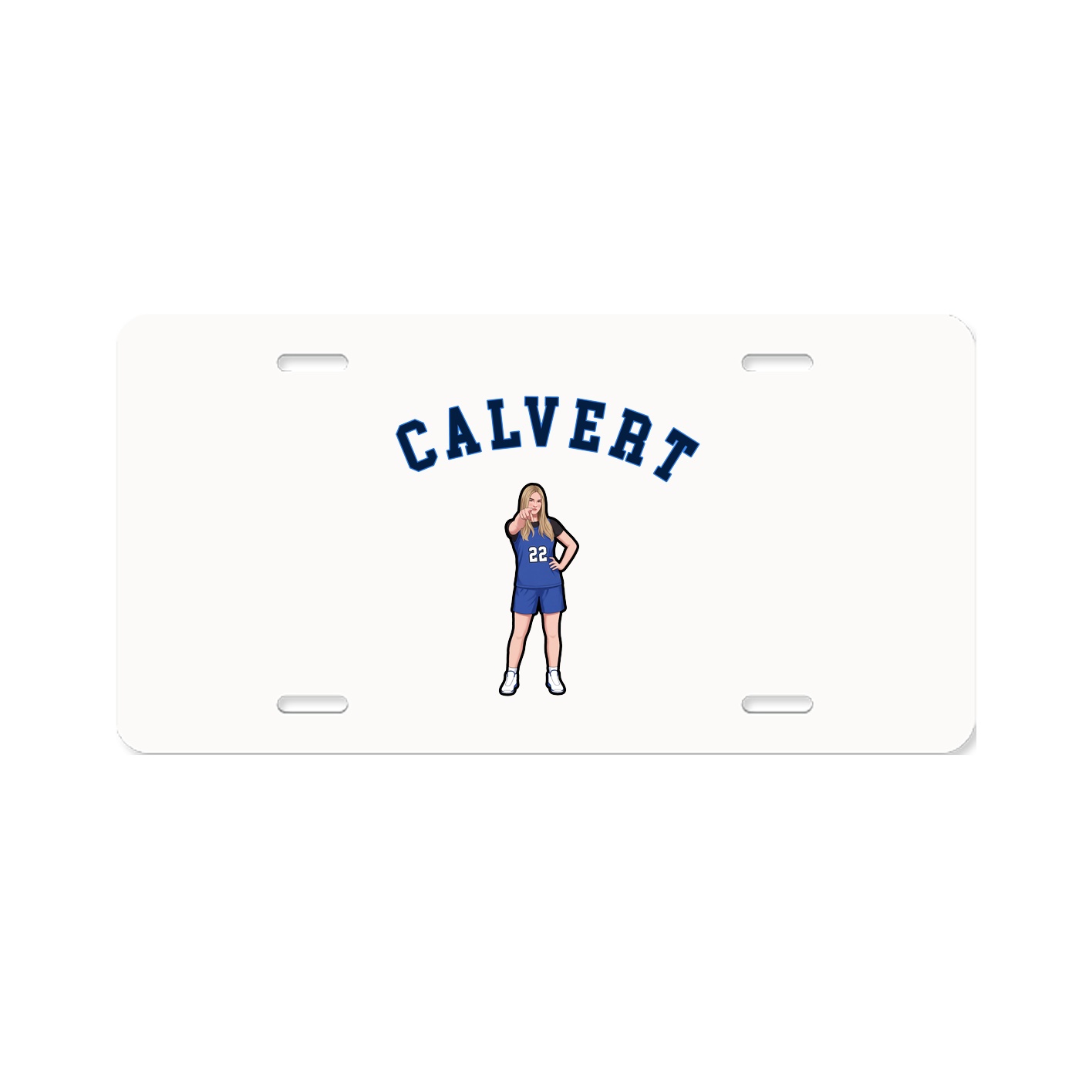 License Plate — Shirsey Arch in Classic