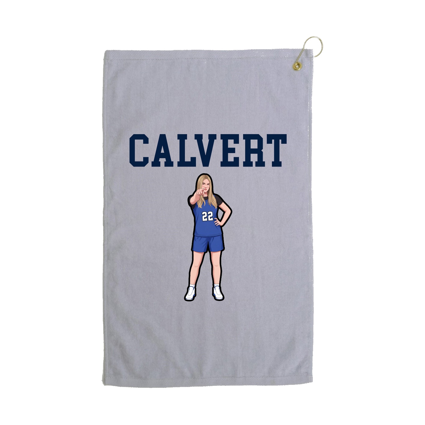Golf Towel — Shirsey in Grey