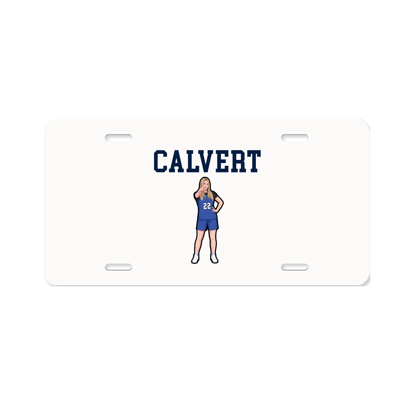 License Plate — Shirsey in Classic