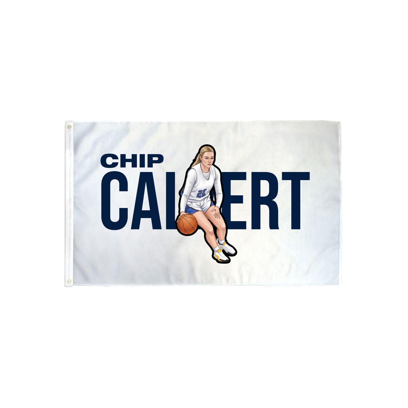 3x5 Flag — Player Name in Classic