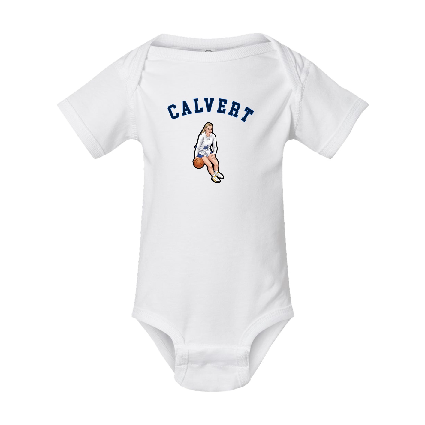 Baby Onesie — Shirsey Arch in White