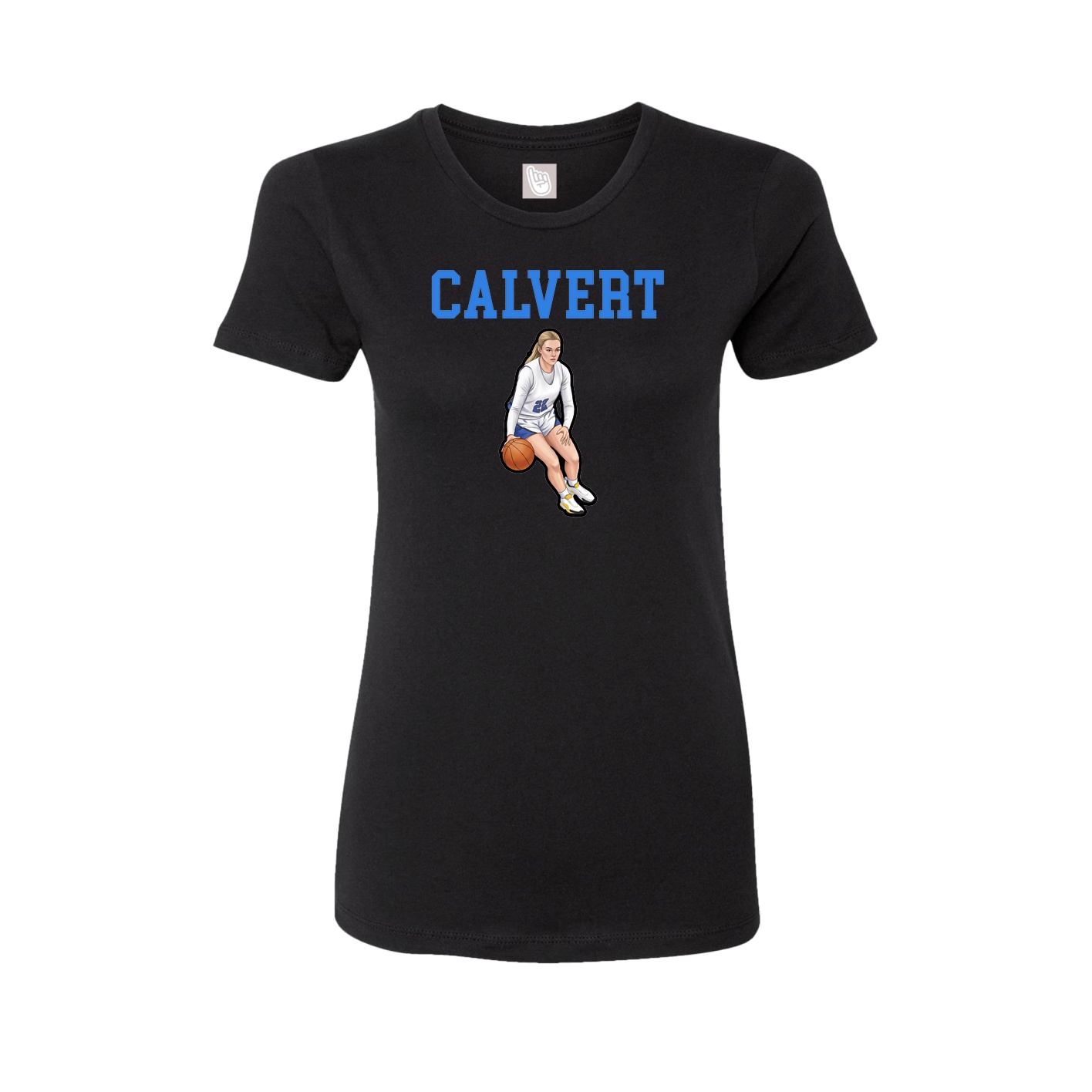 Fitted Women's Tee — Shirsey in Black