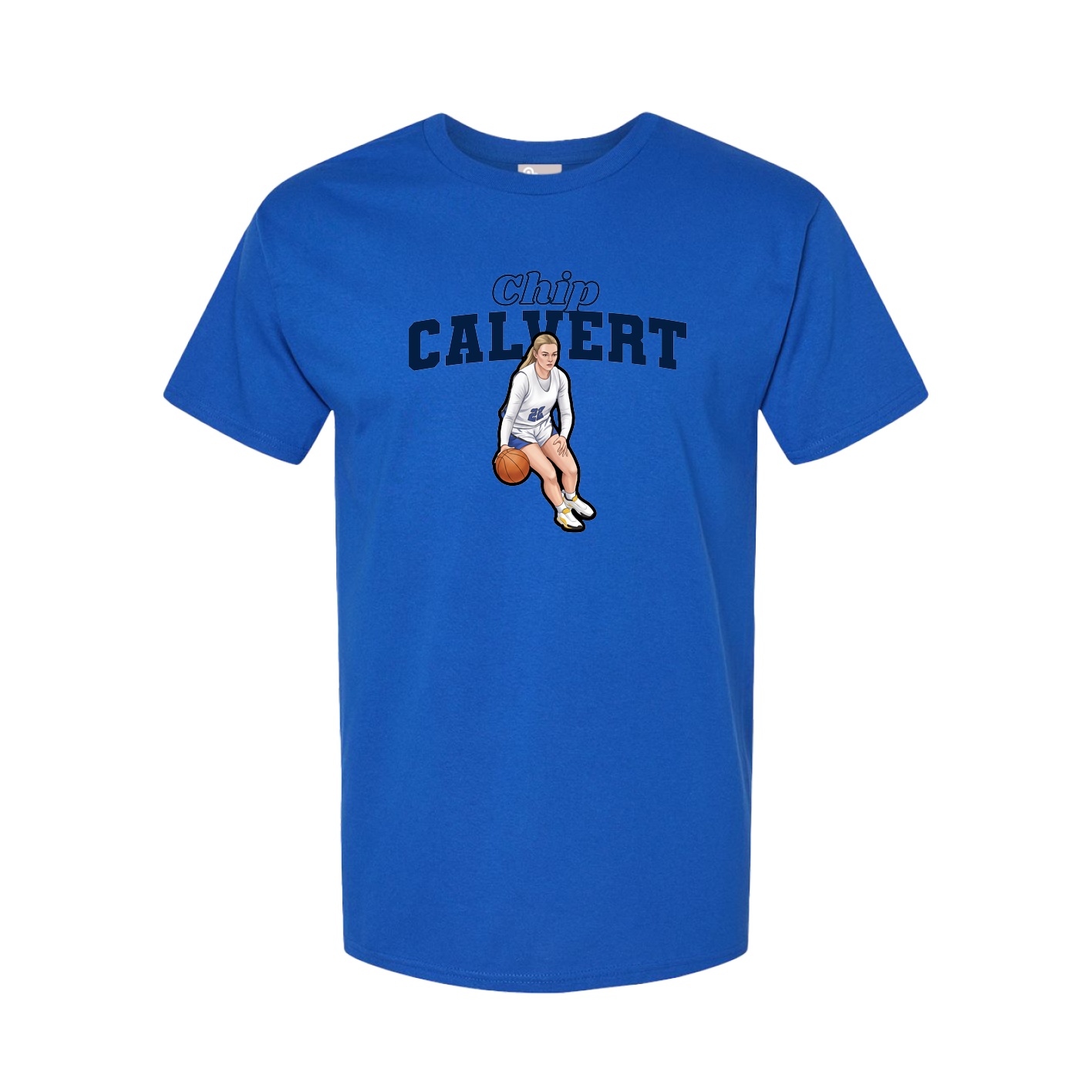 Tee — Name Arch in Royal
