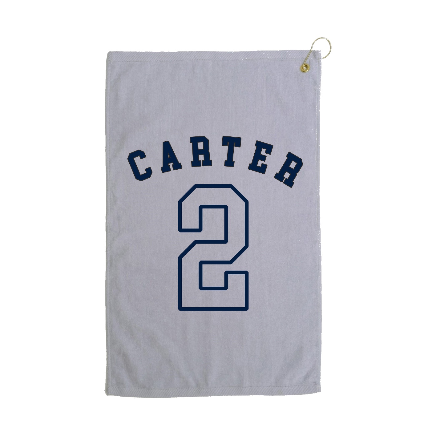 Golf Towel — Shirsey Arch in Grey