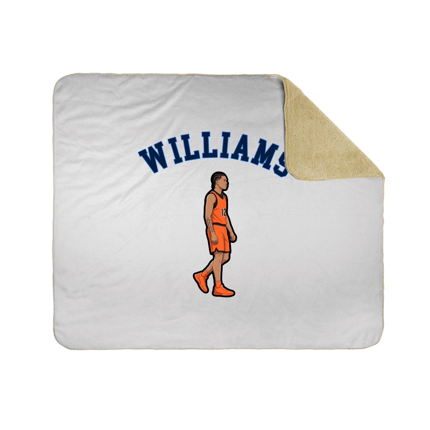 Throw Blanket — Shirsey Arch in White
