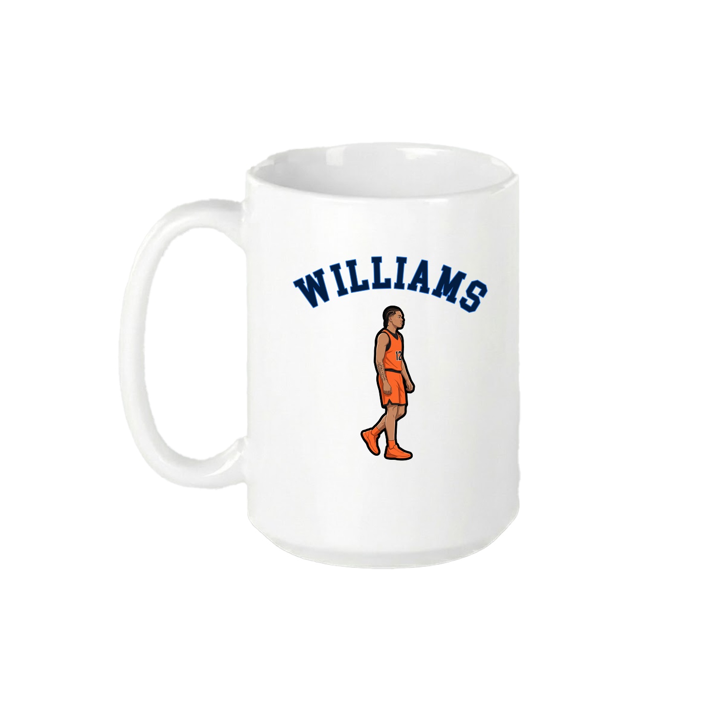 15oz Coffee Mug — Shirsey Arch in White