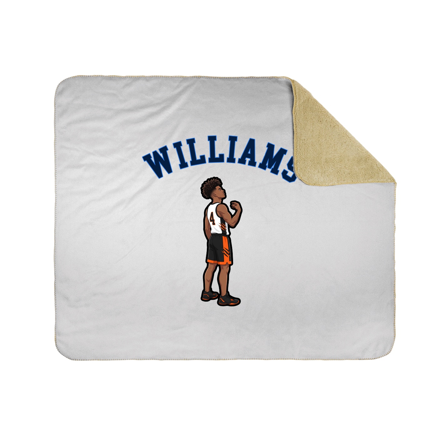 Throw Blanket — Shirsey Arch in White
