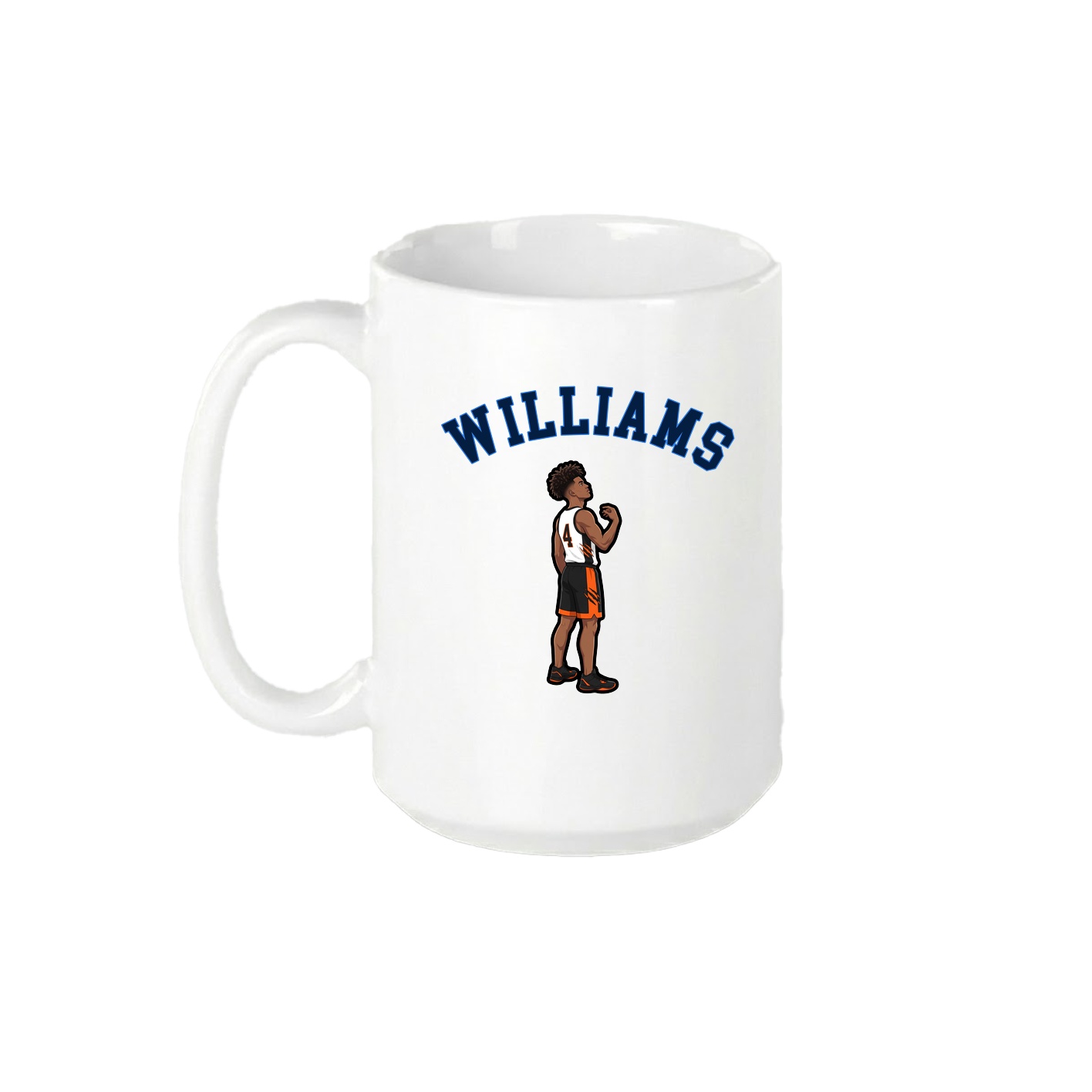 15oz Coffee Mug — Shirsey Arch in White