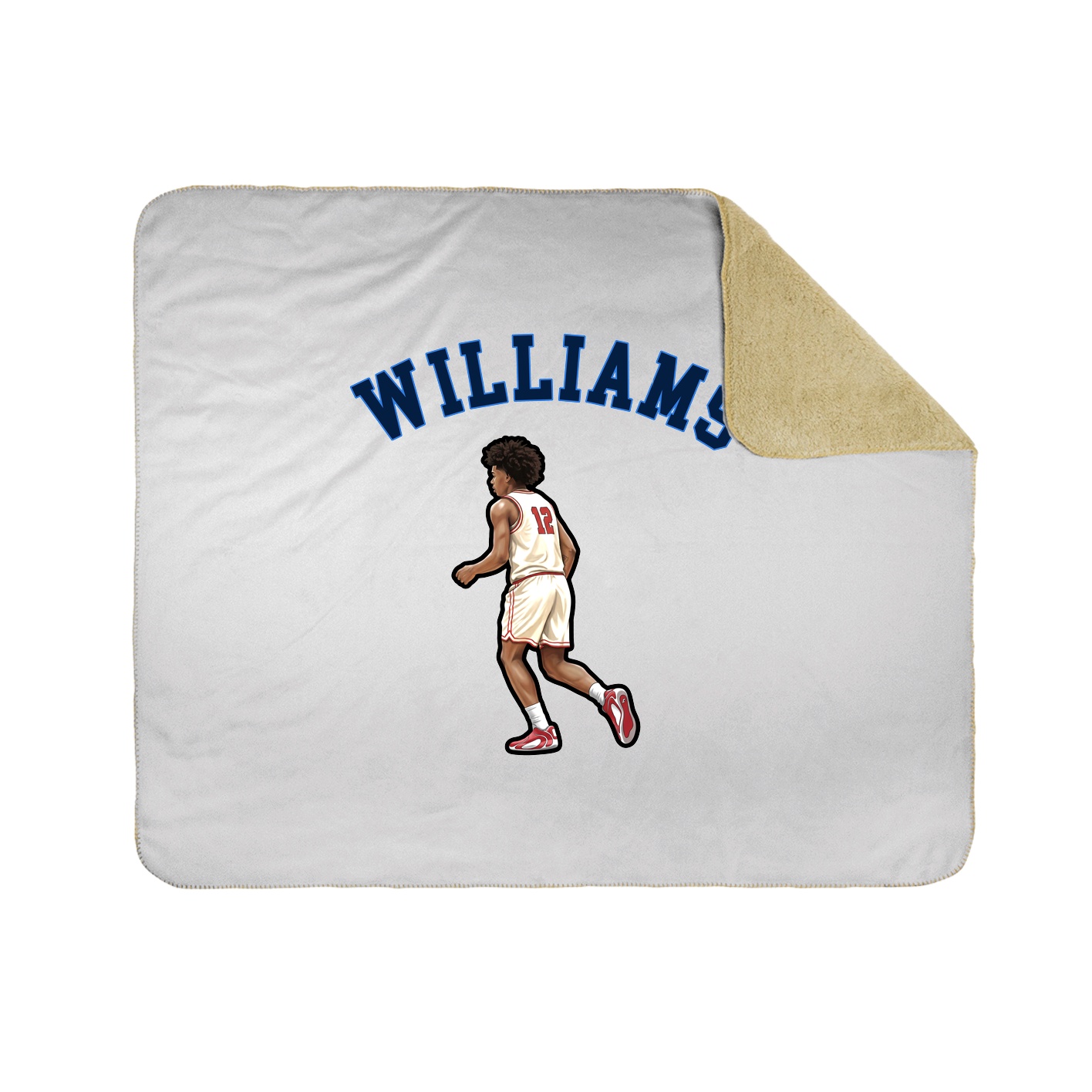 Throw Blanket — Shirsey Arch in White