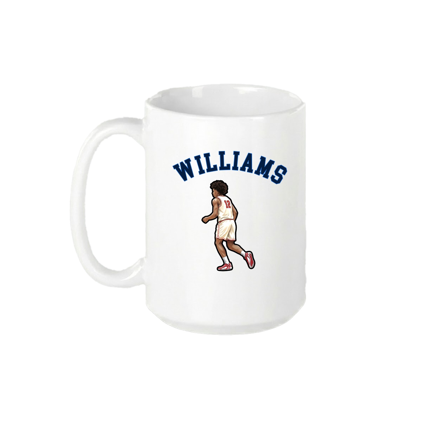 15oz Coffee Mug — Shirsey Arch in White