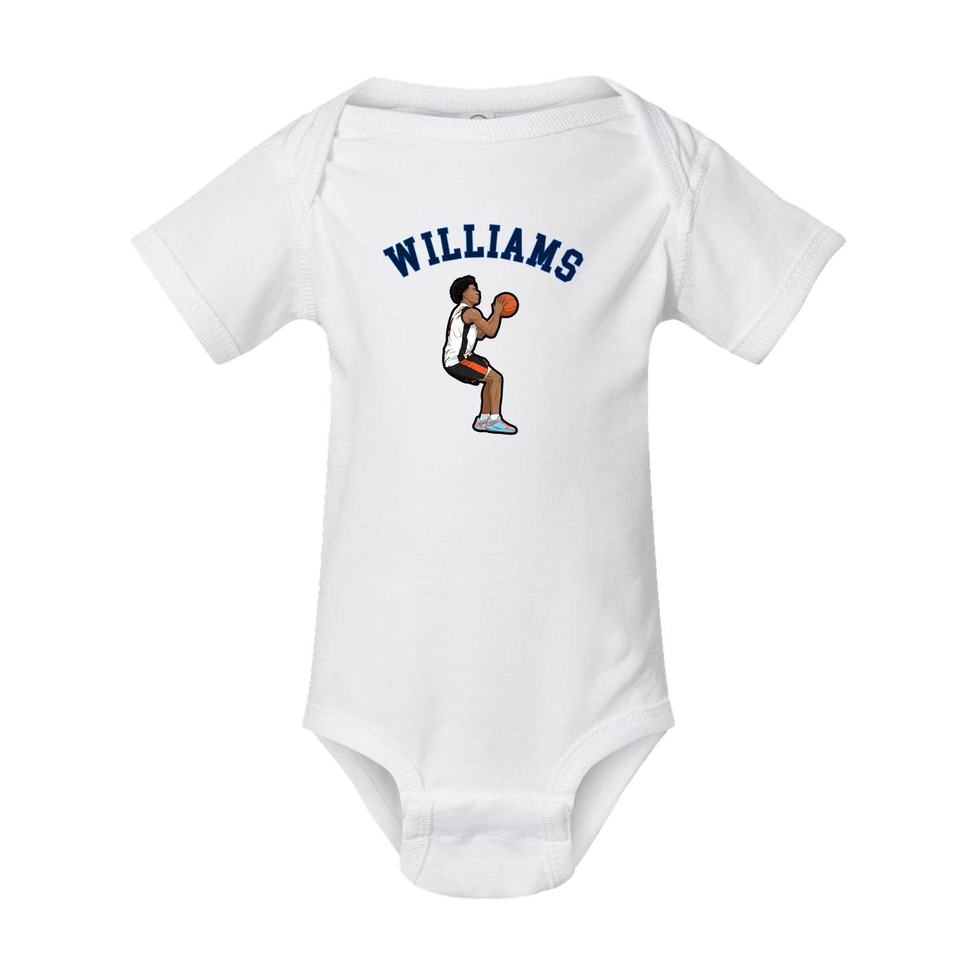 Baby Onesie — Shirsey Arch in White