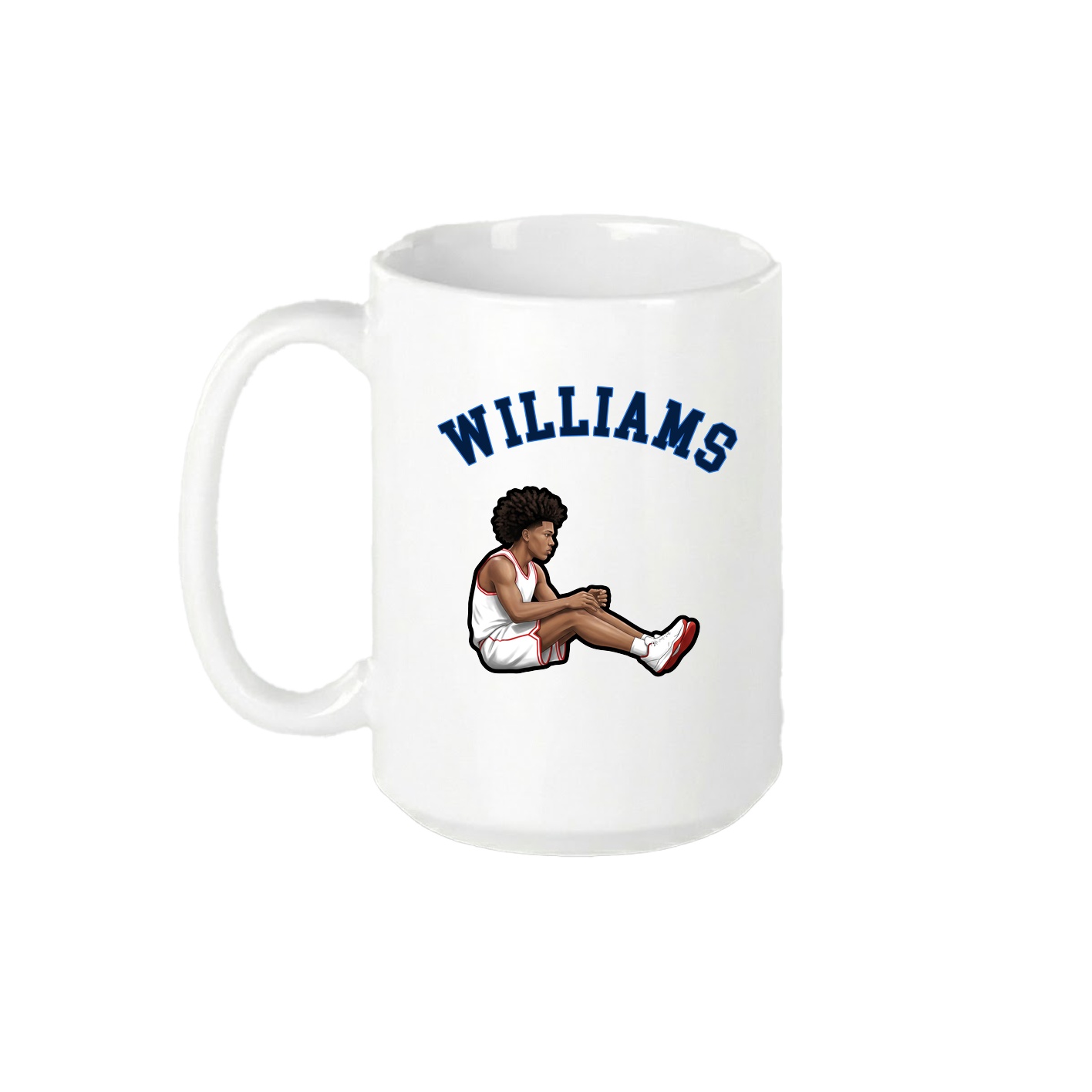 15oz Coffee Mug — Shirsey Arch in White