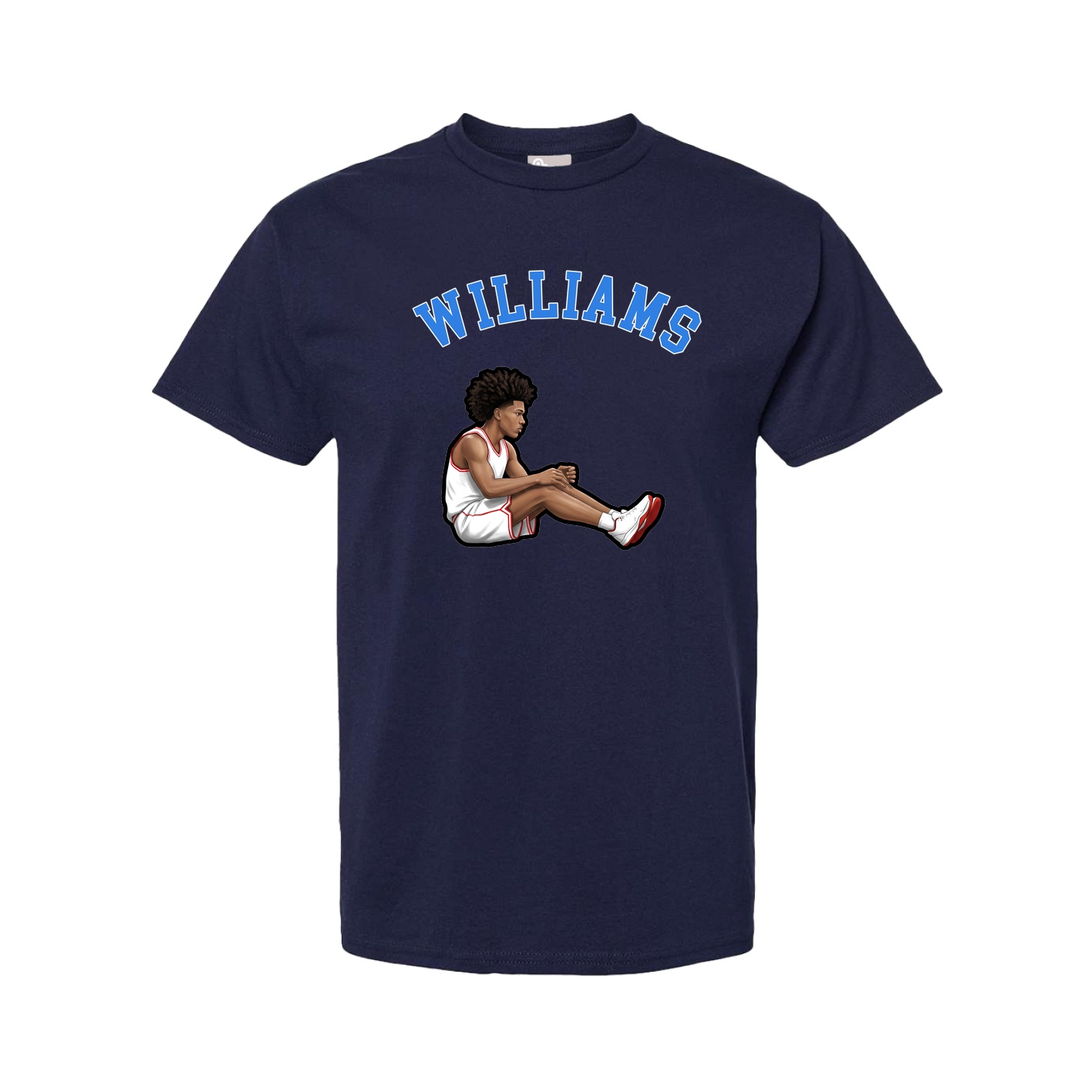 Youth Tee — Shirsey Arch in Navy