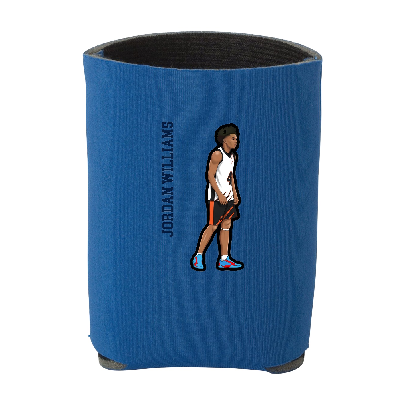 Can Holder — Name Vertical in Royal