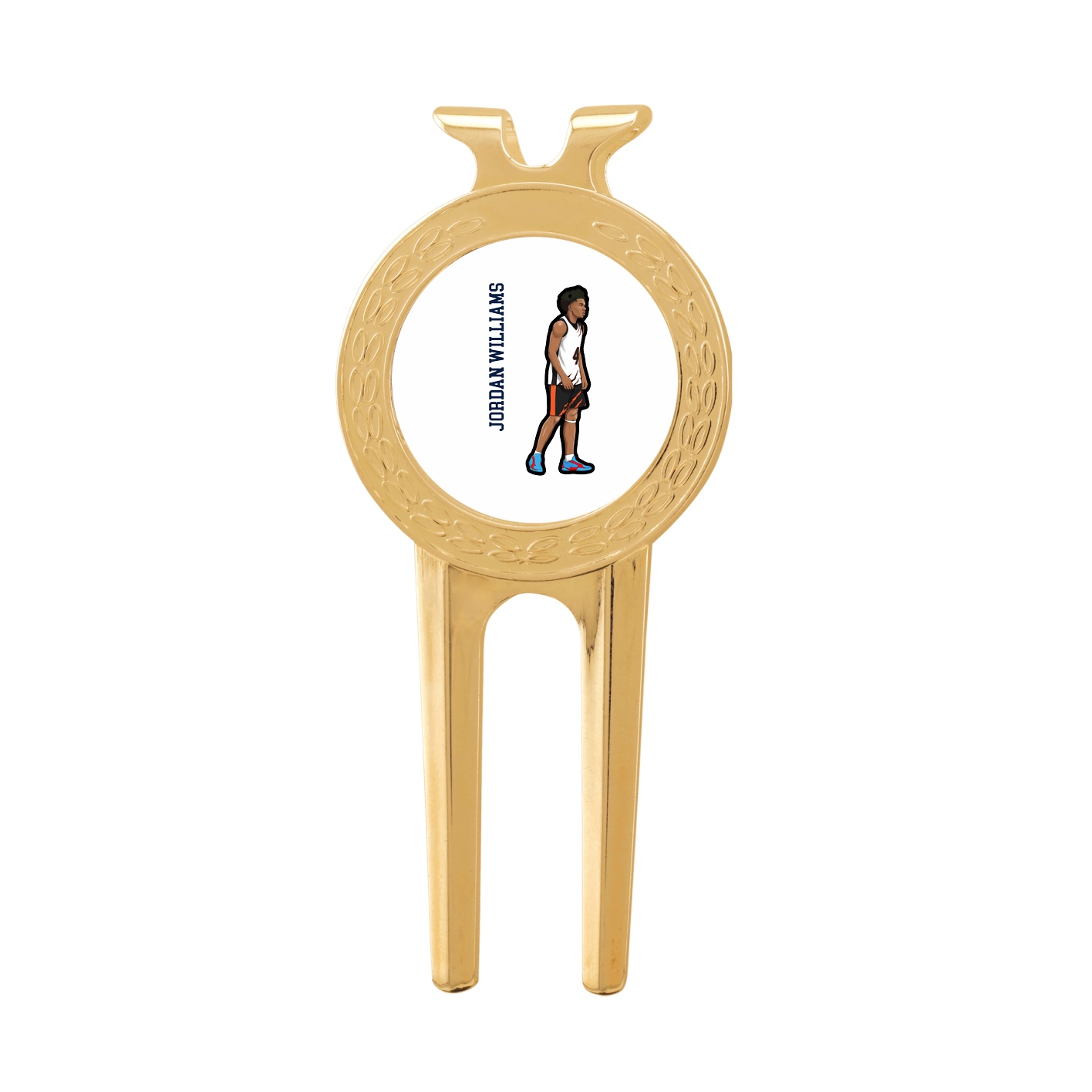 Divot Tool with Ball Marker — Name Vertical in Classic