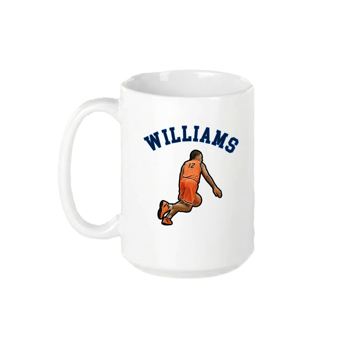 15oz Coffee Mug — Shirsey Arch in White